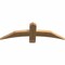 Ekena Millwork Bellingham Timber Gable Bracket, Western Red Cedar, 36"W x 12"H x 1 1/2"D x 3 1/2"F, 8/12 Pitch GBW036X12X0204BEL00SWR - alternate 5
